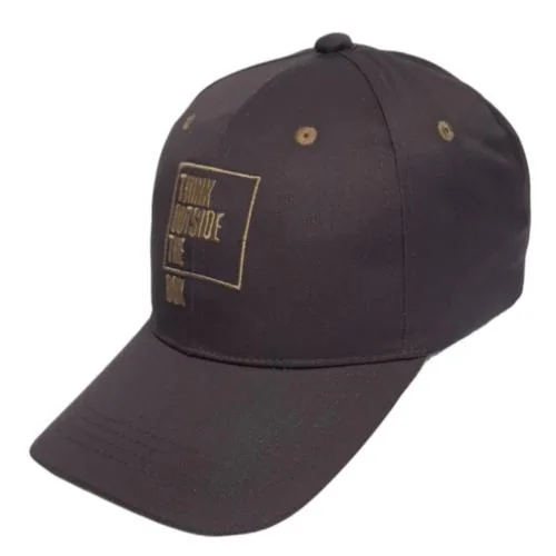 Classic - Think Outside The Box Cotton Baseball Cap for Men and Women (CCI-029-Grey)