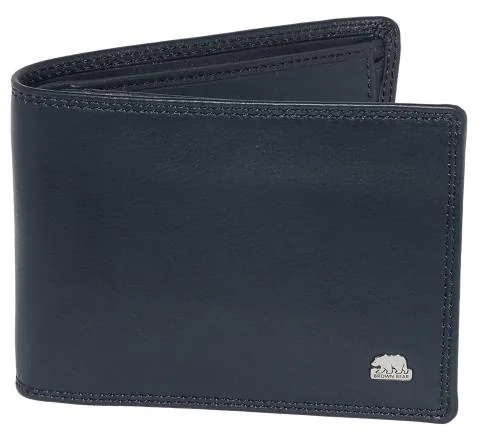 Brown Bear Men Blue Wallet (Bb Cl 1653 Blue)