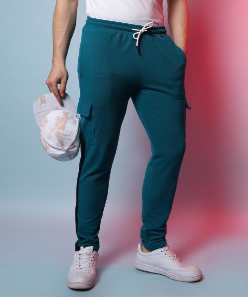 Campus Sutra Men's Solid Trackpant