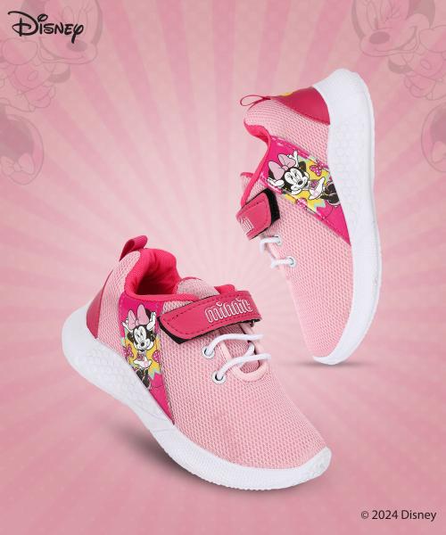 PARAGON Disney DK8012K Kids' Casual Shoes | Comfortable and Stylish Footwear for Girls with Durable Construction, Cushioned Support, and Stylish Design | Ideal for Everyday Use Pink