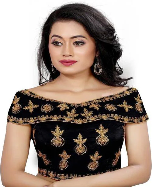 Ansar Creation Boat Neck Women Blouses