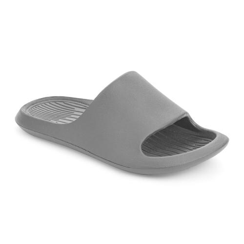 Refoam Women's Black Rubber Slip On Slider