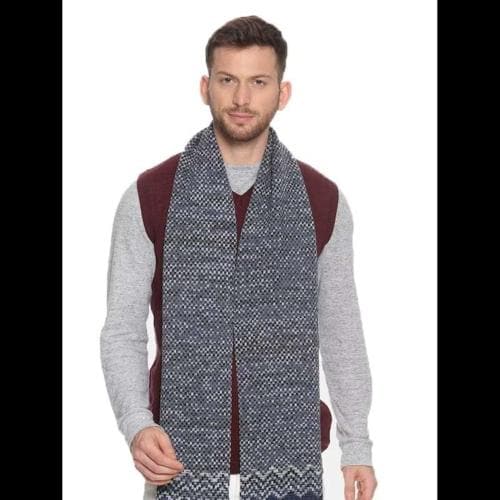 CRAFTSHUB Woolen Ethnic Design Casual Warm Winter Wear Muffler Scarf Stole