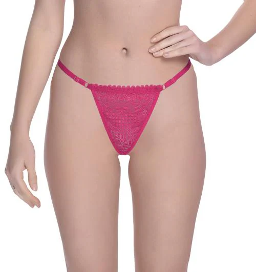 MADAM Women’s G-String Underwear Thong Panties | Adjustable Waist Band | Low Rise, Vibrant Colour, Everyday wear Free Size