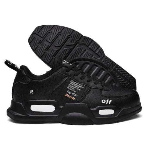 Bluepop Daily wear black casual shoes for men