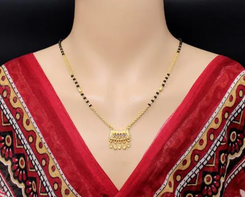 Soni Jewellery Designer And Stylish Golden Mangalsutra For Women