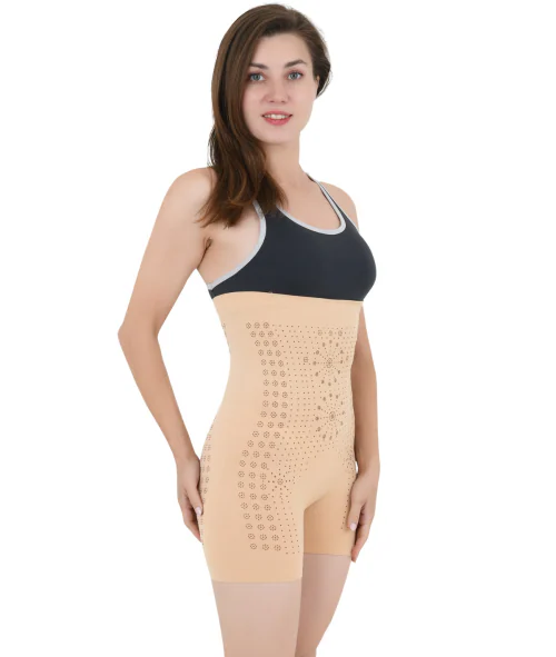 OLSIC High Waist Abdomen Slimming Short Pants Tummy Control Panties Women Body Shaper Underwear2