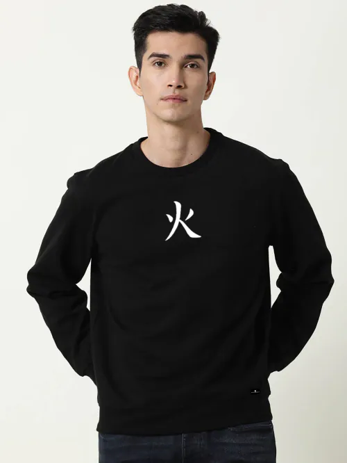 Black - Medium Hookage Naruto Sweatshirt For Men Anime Sweatshirt TeesTheDay