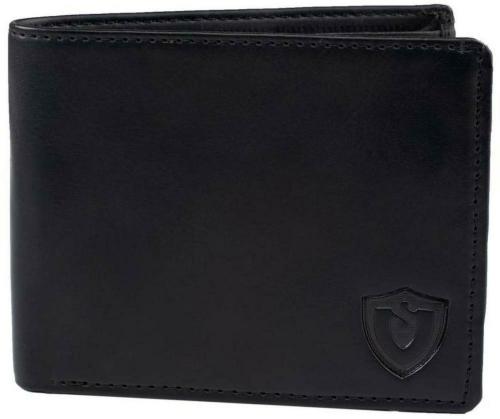 Keviv Black Genuine Leather Wallet