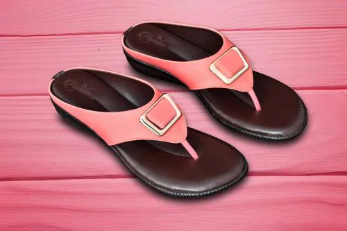 HYADES Women's Synthetic Slip-On Stylish Sandals