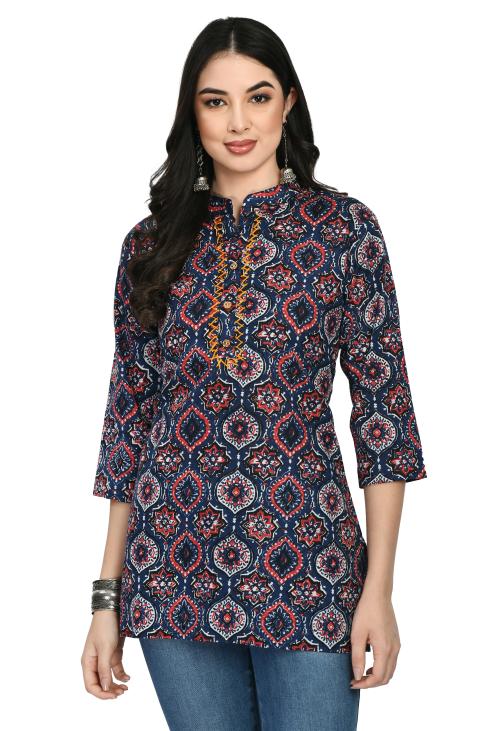 AnjuShree Women Cotton Short Kurti