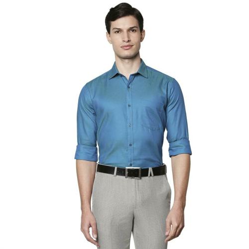 Park Avenue Men Formal Dark Green Shirt