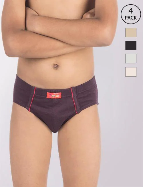 FRENCHIE Junior Blaze Kids Cotton Briefs - Assorted Colors