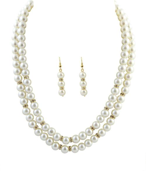 Buy Classique Designer Jewellery Mother of Pearl Jewellery Set Online