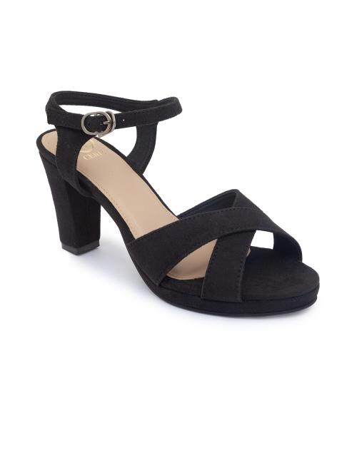 Ceriz Cate Black Sandals