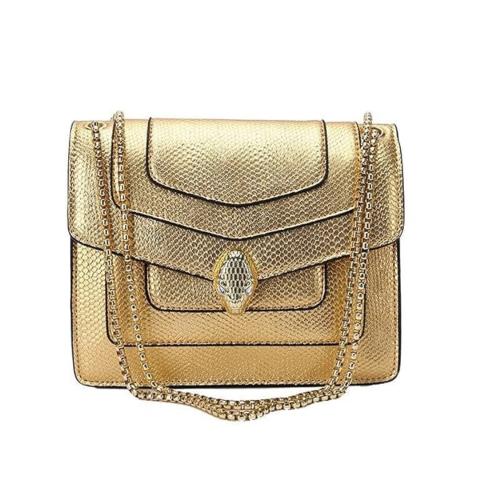 DASH DESIGNS New Women's Snake Head Crossbody Bag Versatile Chain One Shoulder Bags,High Quality Fashion Luxury