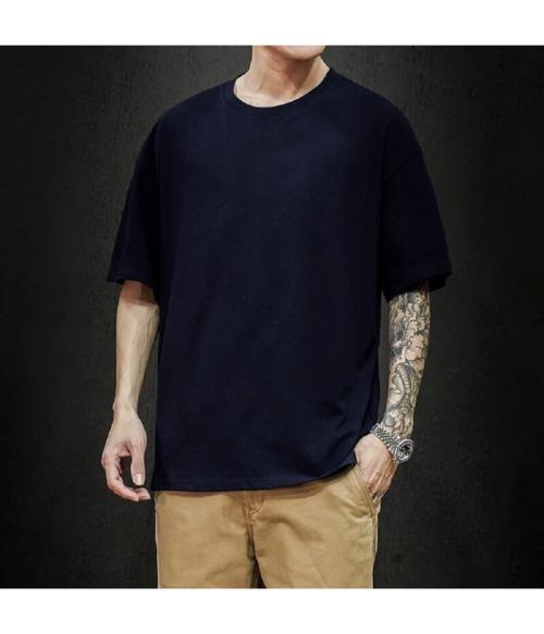 Smartees Solid Oversized Tshirt for Men