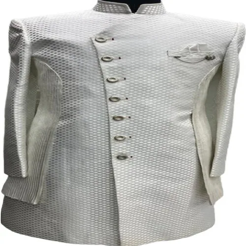 ONNIX Men Solid Bandhgala Festive & Wedding Blazer