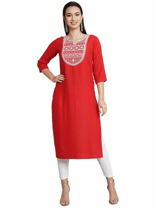 Yatashi trends Red kurti ( L )