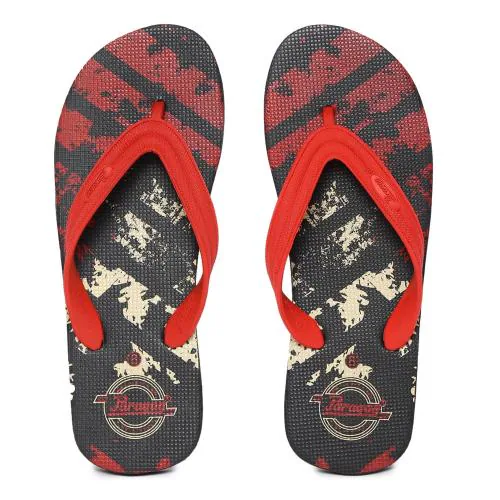 Paragon Men's Red Filp flops