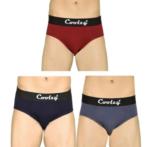 COOLZY Men Brief (Pack of 3)