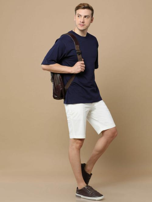 LAB CLOTHING CO SS Unisex Oversized T-Shirt | Dark Blue Colour | Dark Blue XXL