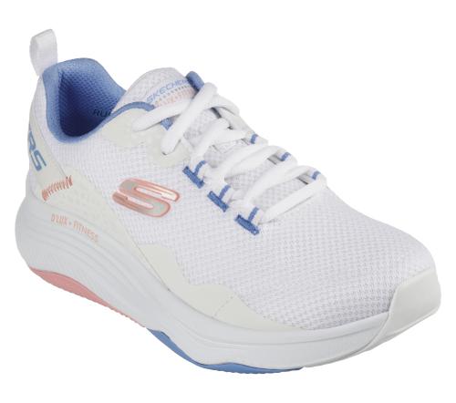 Skechers D'LUX FITNESS-ROAM FREE WHITE MULTI Casual shoes, Women