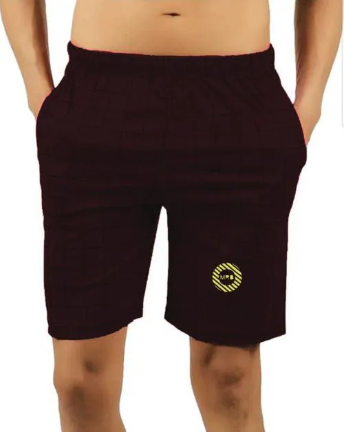 MEN'S CHECKED SHORTS