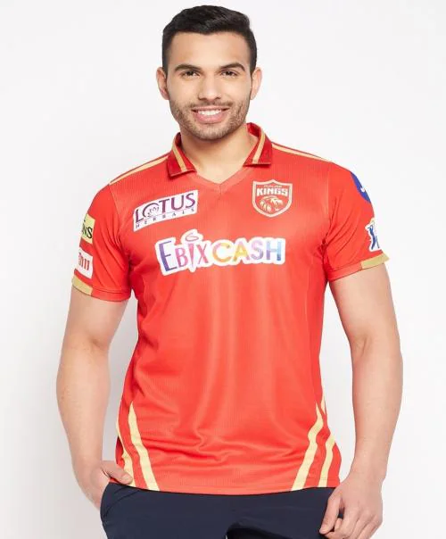 T10 Sports Punjab Kings Official Player’ s Jersey