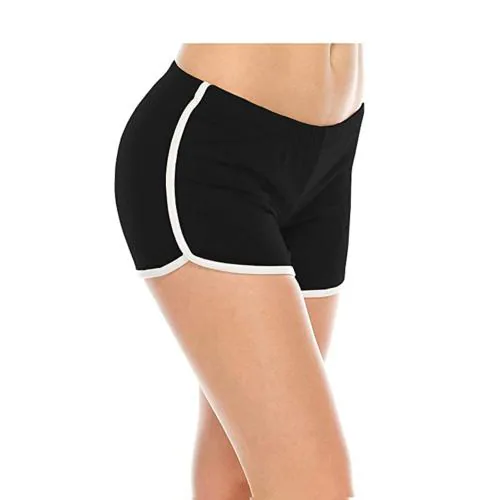 Activemens Dolphin Shorts for Womens Black - M
