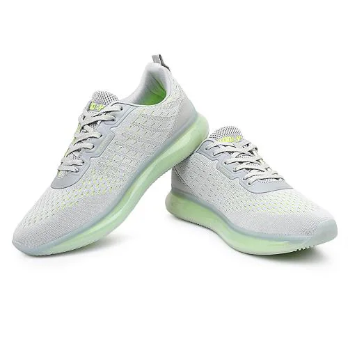 Today Men Light grey P green sport Shoe