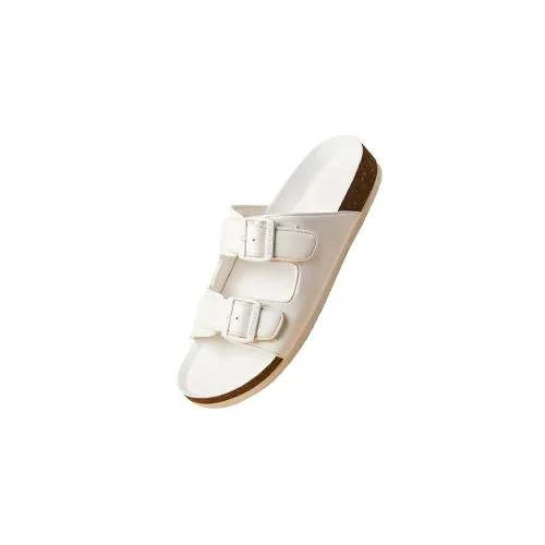 Neeman's Cork Sandals | White