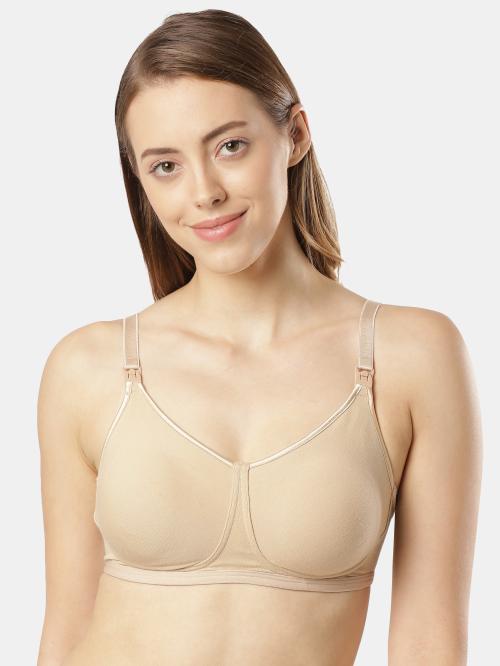jockey Women Non Padded Wire-free Beige Nursing Bra