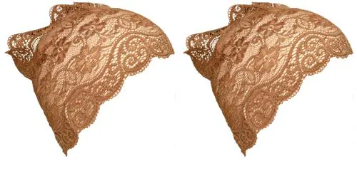 SAQAFY Women's Dark Brown Under Hijab Scarf Cap, Head Scarf Cap for Girls, Lycra Stretchable Headband