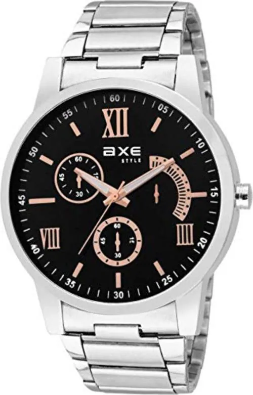 Buy Axe Style Analog Black Dial and Strap Watch for Men - (X1194 ...