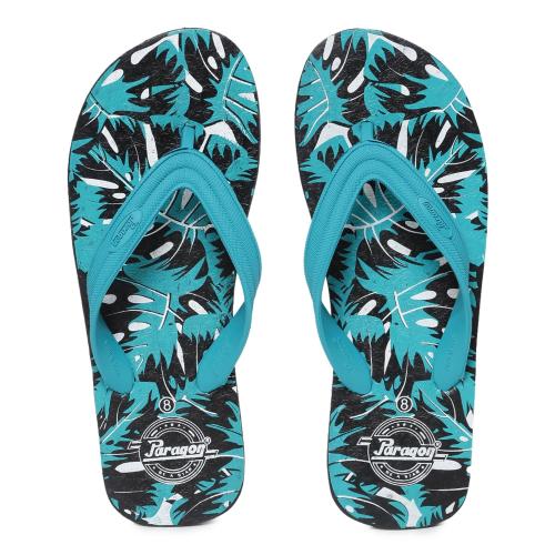 Paragon Men's Turquoise Slippers