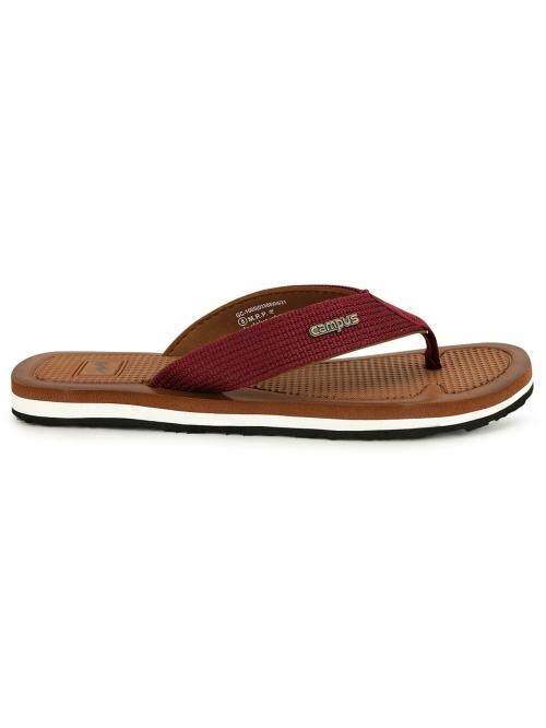 GC-1005B Brown Men's Flip Flops