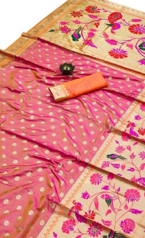 WOMEN SOFT LICHI SILK SAREE