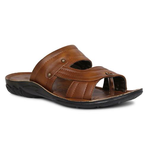 Columbus Men Insta-1 Tan Formal Flip-Flop