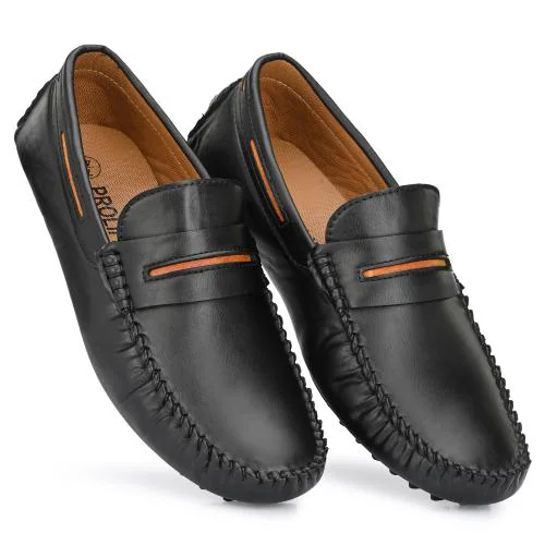 Prolific Men's Formal Drving Loafers (Size Uk 6-13) Black
