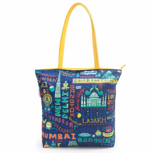 Chumbak Women Multicolor Tote Bag