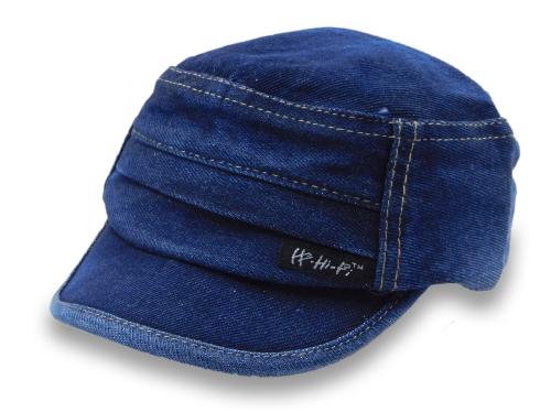 FASHNO Casual Jeans Denim Short Peak Cap for Boys & Mens, Blue Color (Pack Of 1)
