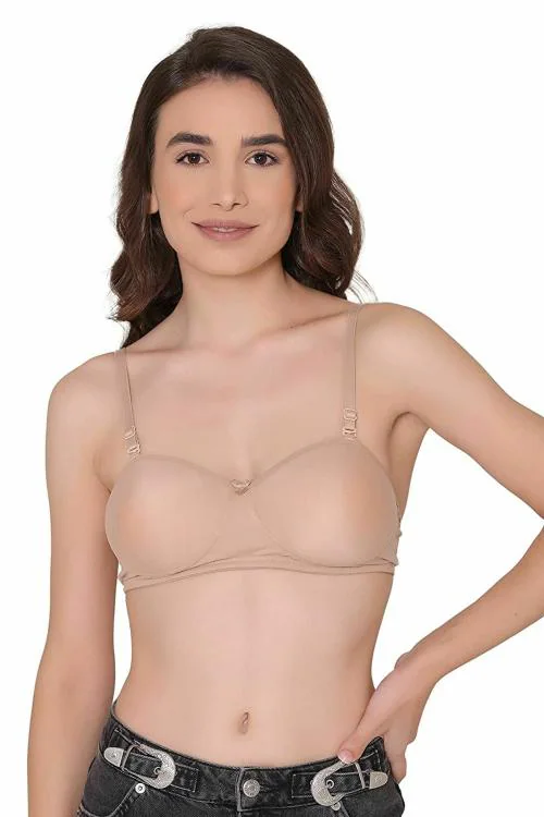 Bodyshell Skin Colour Solid Padded Bra - 34