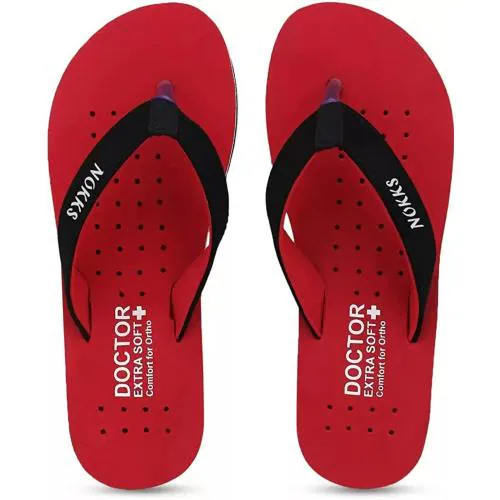Nokks Doctor Sliper For Women Ortho Care Comfort Fit Flat Cusion Slippers_Pack of 1 Pair _P