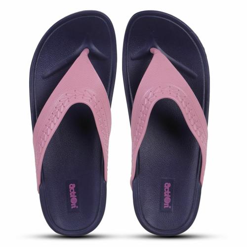 Action Comfortable Navy Slipper For Women