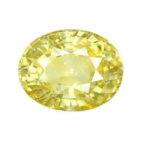Retrend Design 6 Carat Yellow Sapphire Gemstone