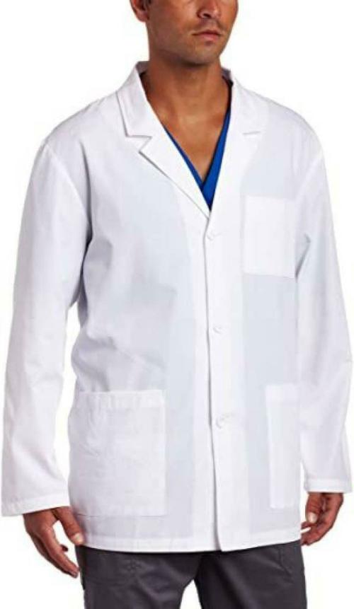 Youth Ride White Lab Coat - L