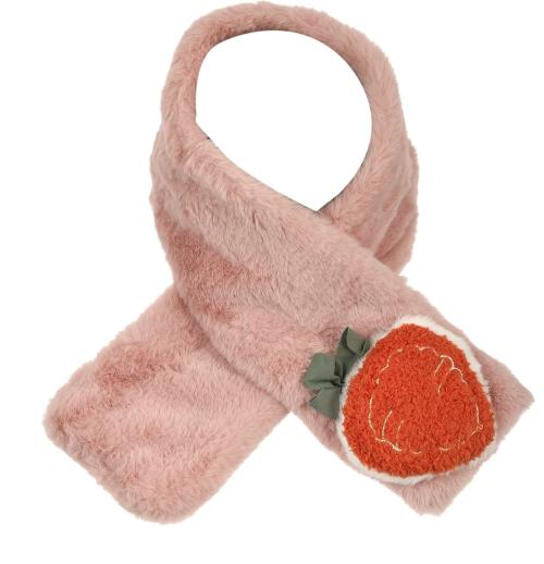 Soku Shopee Boys and Girls Multicolor Embellished Faux Fur, Fleece Muffler