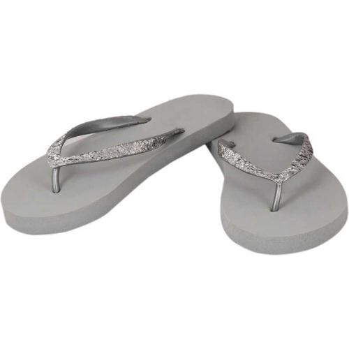 Women's Comfortable Grey Flip-Flops & Slipper