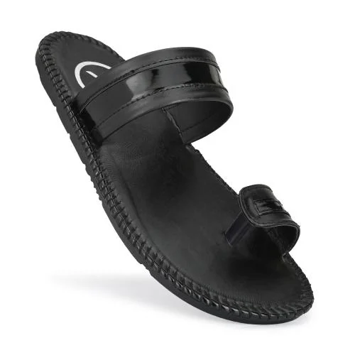 Royal Cruzz Slippers For Men (Black)